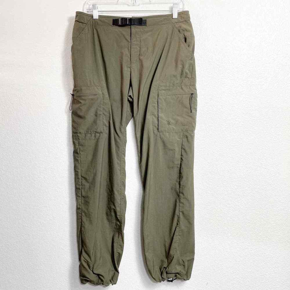 Mountain Hardwear Pants Women's Green Hiking Outdoor Size 8
